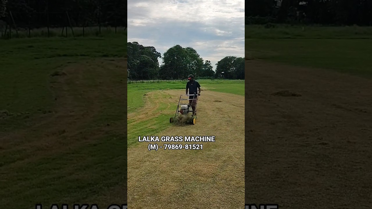 24" Petrol Engine Lawn Mower | Grass Cutting Machine By LALKA 