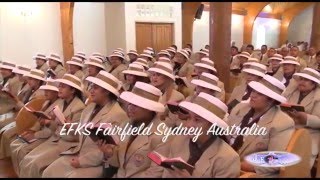 Video thumbnail of "EFKS FAIRFIELD SYDNEY AUSTRALIA ma le Viiga o le ATUA Pese 114...Agaga Sa e afio mai"