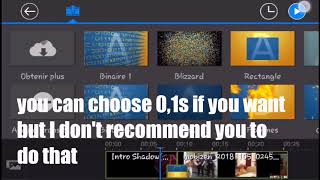 how to make slide transition in Android!!(powerdirector)