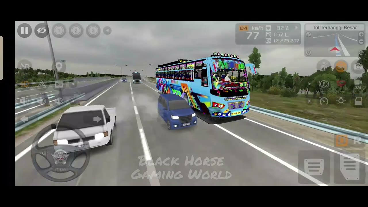 Bus Simulator Indonesia Gameplay | Realistic Bus Driving & Smooth Ride 🚍