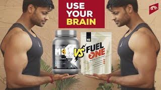 MUSCLEBLAZE BIOZYME VS FUEL ONE || USE YOUR BRAIN || INFO BY ALL ABOUT NUTRITION ||