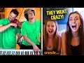 Pitch Perfect Duo SHOCK Omegle With Song Requests