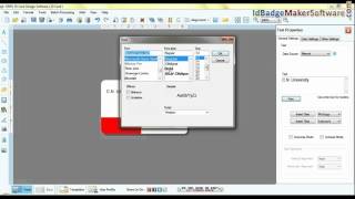 Learn to create student ID card with use of DRPU ID Card Maker Application screenshot 1