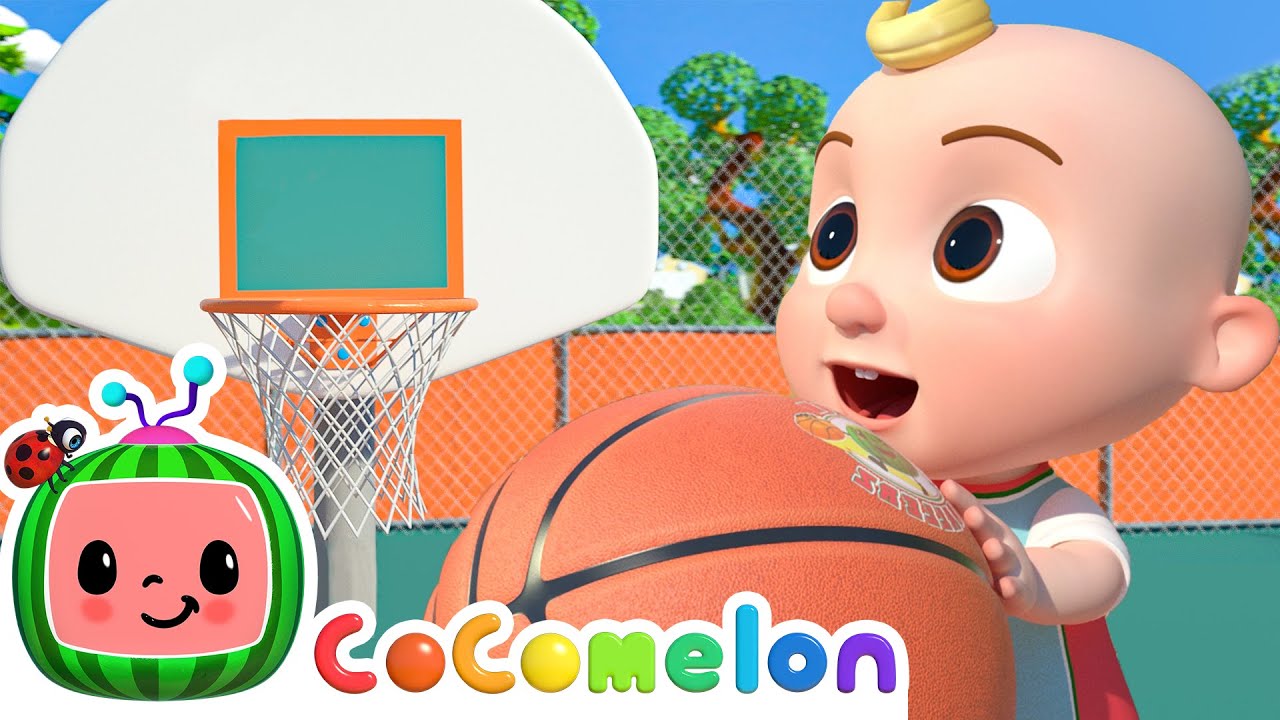 ⁣Basketball Song! @CoComelon | Kids Cartoons | Baby Nursery Rhymes | Moonbug Kids