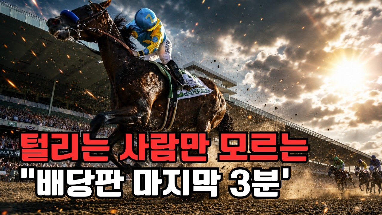 경마 조교사도 속이는! "배당판 역발상 투자 기법"