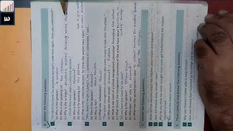 Class 7th, English, Chapter 1. A Pump That Made a Difference (Lecture 4)