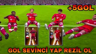 Sevi̇nci̇ Yapti Rezi̇l Etti̇m - Lewandowski̇ Ve Haaland İle Oynadim - Onli̇ne Maç - Pes 2021 Mobile