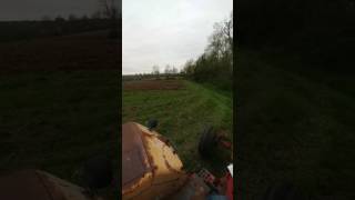 Case 1030 plowing with 4 bottom