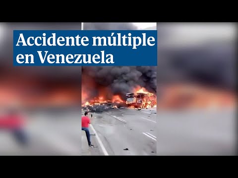 Al menos ocho muertos tras un violento accidente de tráfico en Venezuela