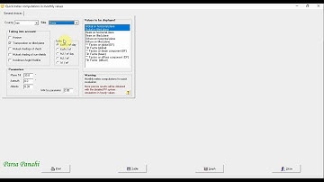 pvsyst tutorial: Part12  Tools   Monthly meteo computation