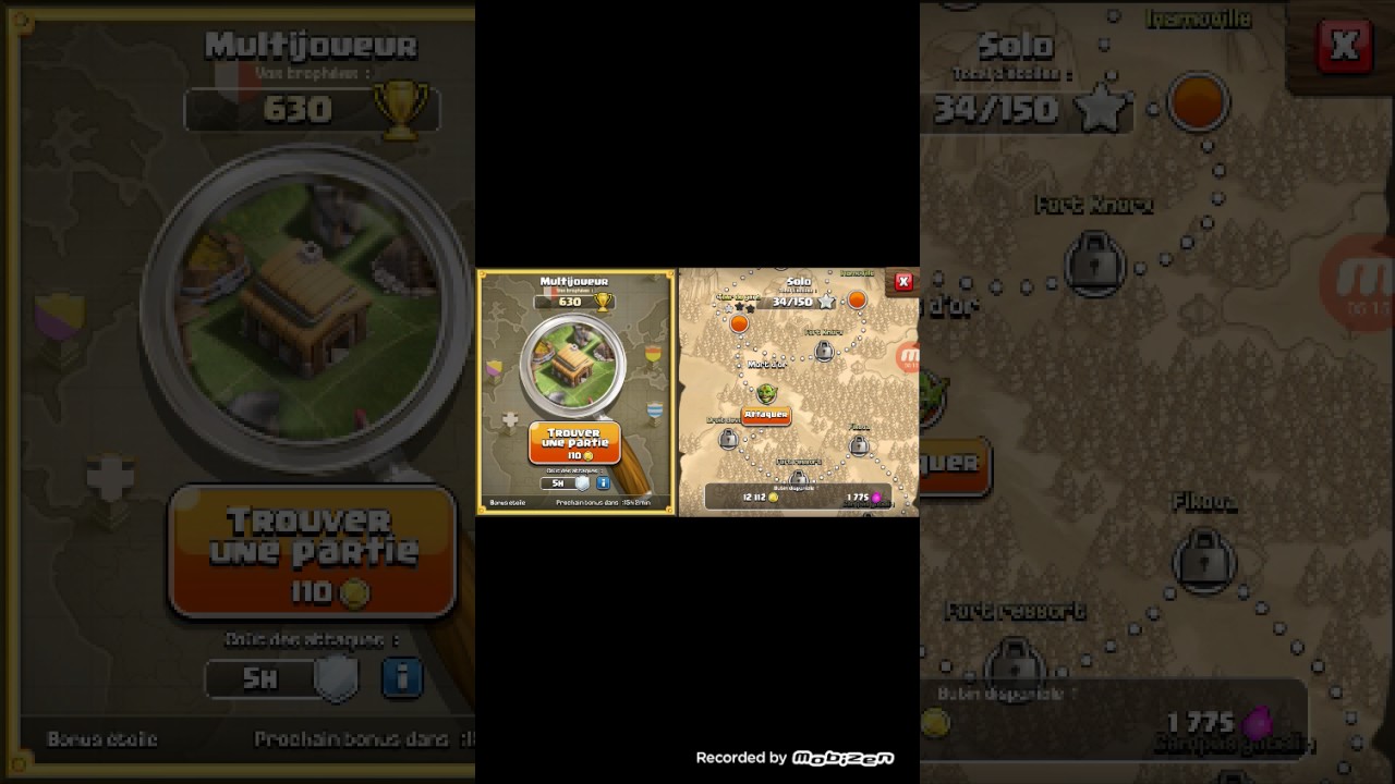 let play sur clash of clans et subwaysufer