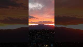 Epic Sunset over Pikes Peak!