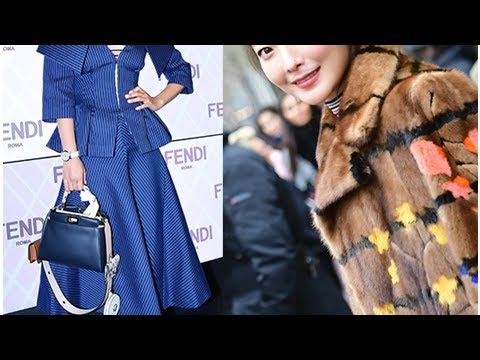 김희선, 이탈리아 패션쇼 민폐 손님?…"런웨이 보다 빛나"