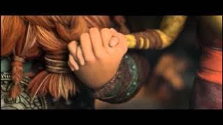 How to train your dragon 2- Valka and Stoick song.