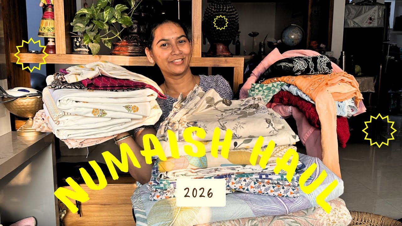 Numaish haul 2026 | Nampally Exhibition | Bedsheets | Curtains | Kurtis | Best finds
