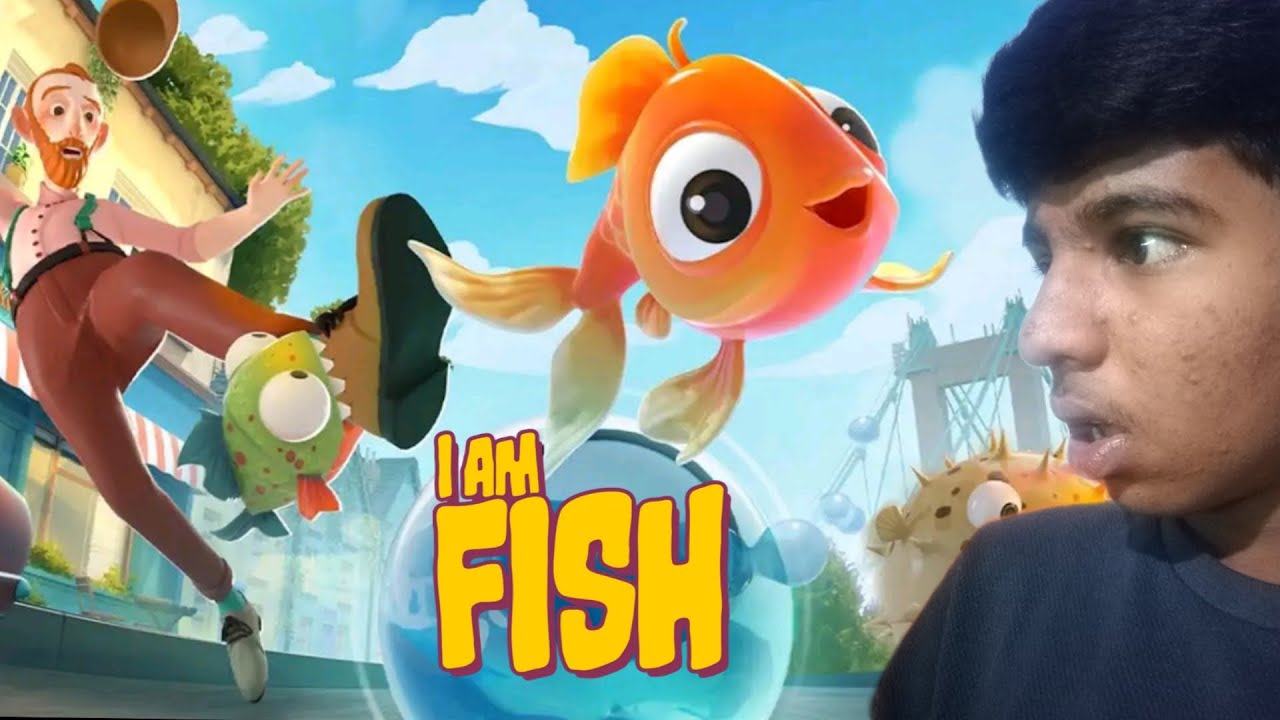 I am fish simulator mobile game🐬🐬