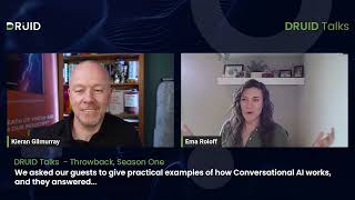Druid Talks Season 1 Highlights - Practical Examples Of How Conversational Ai Works