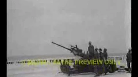 Bofor 40mm Light Ant-Aircraft Artillery Training