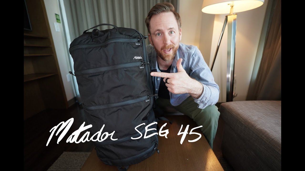 Matador SEG 45 Travel Backpack Review - built-in packing cubes!