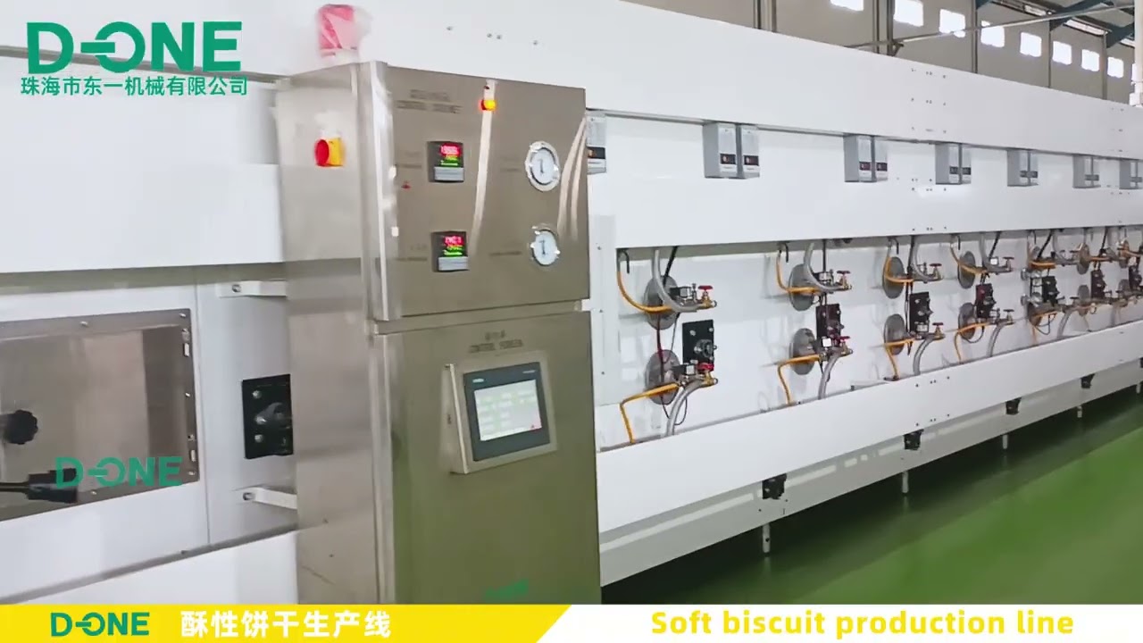 Soft biscuit production line