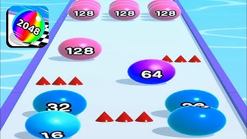 Ball Run 2048 || Max Level‼️All Level Gameplay Android/iOS, New Update Level 110-112