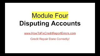 Part 4   Fixing your credit reports  Finding errors on your credit reports