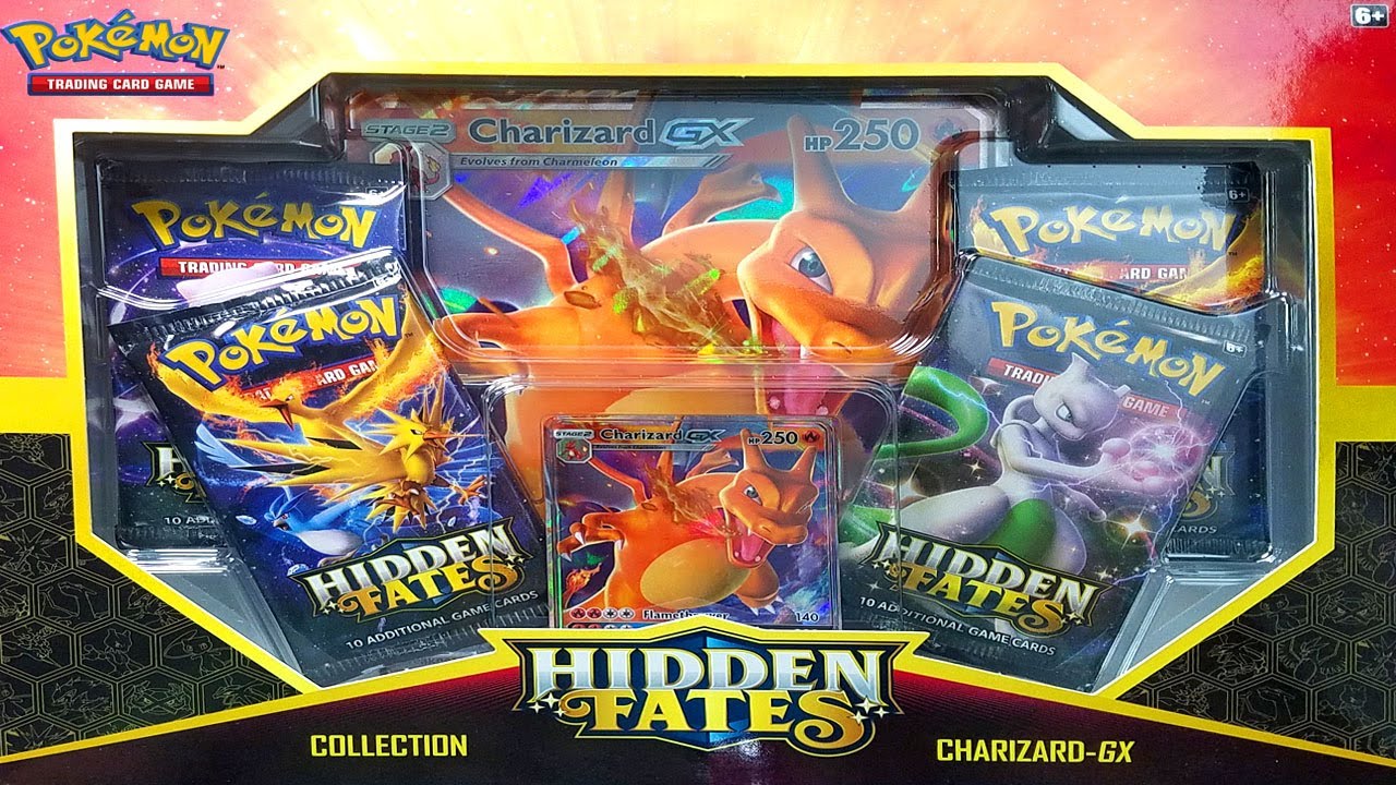 pokemon cards hidden fates charizard | | GX Tin Official Pokemon product Pokémon TCG Hidden Fates Charizard