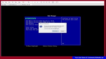 How To Fix "EFI Network issue Booting Problem in Vmware Workstation 15