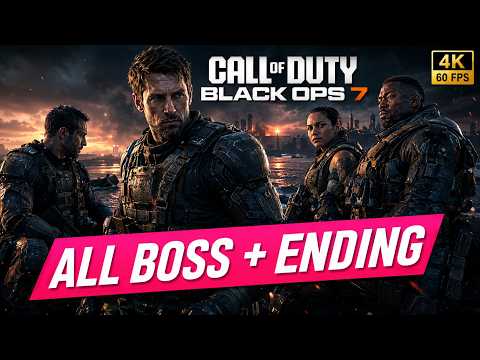 Cod 7 Boss Call of Duty: Black Ops 7 - ALL BOSS FIGHT + THE FINAL BOSS AND ENDING ...