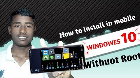 Make Your Any Android To Exactly Windows 10 || Without Root  Windowes 10 On Android