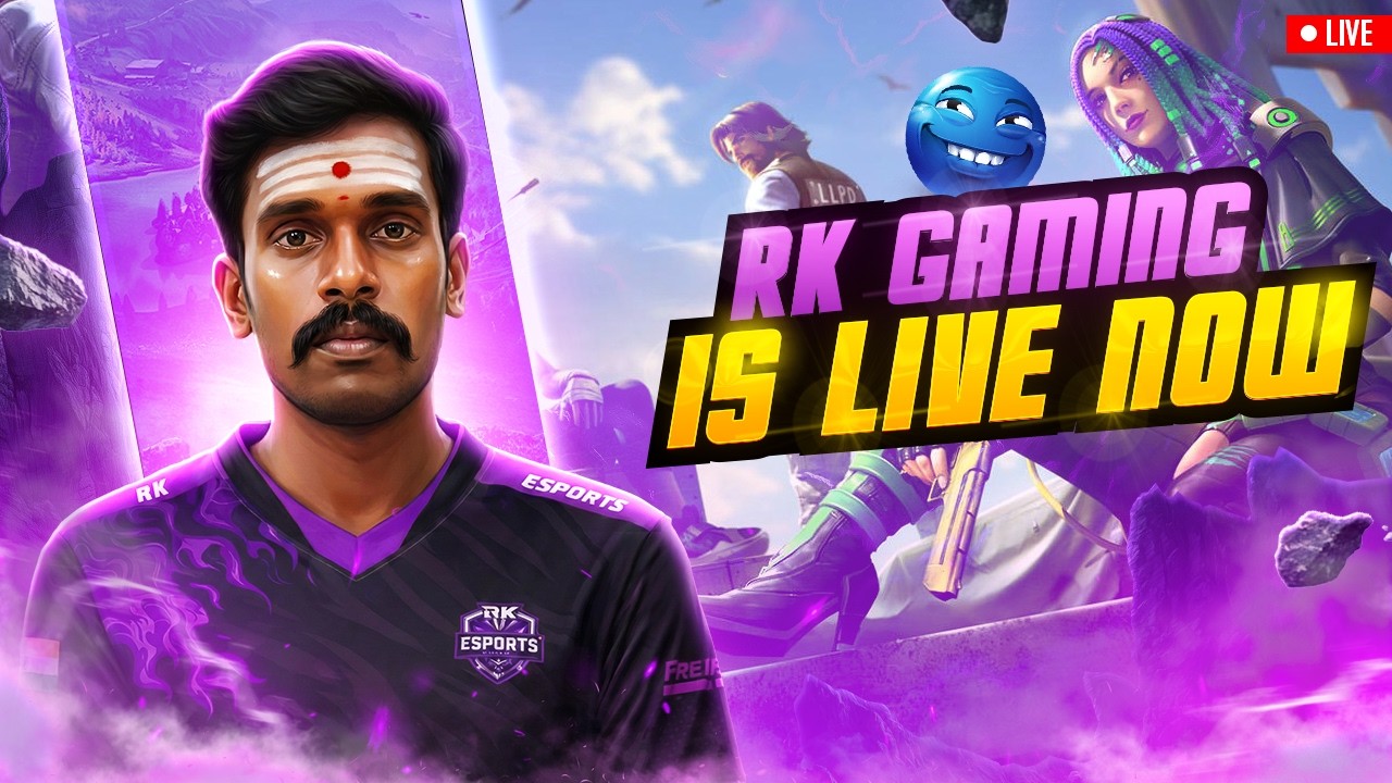 FREE FIRE TAMIL ROOM MATCH LIVE  🔴 RK GAMING   
