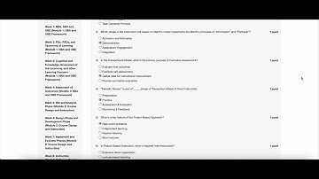 NBA Accreditation and Teaching and learning in Engineering (NATE) Week 9 Assignment