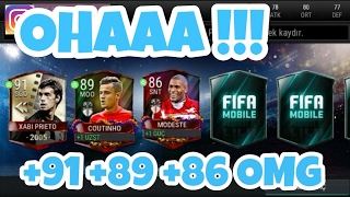 Fi̇fa Mobi̇le Paket Açilimi 91 89 86 Ovr