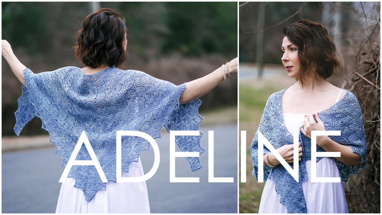 Ух ты! Великолепная шаль с ананасами! Простой урок по вязанию крючком (часть 1)