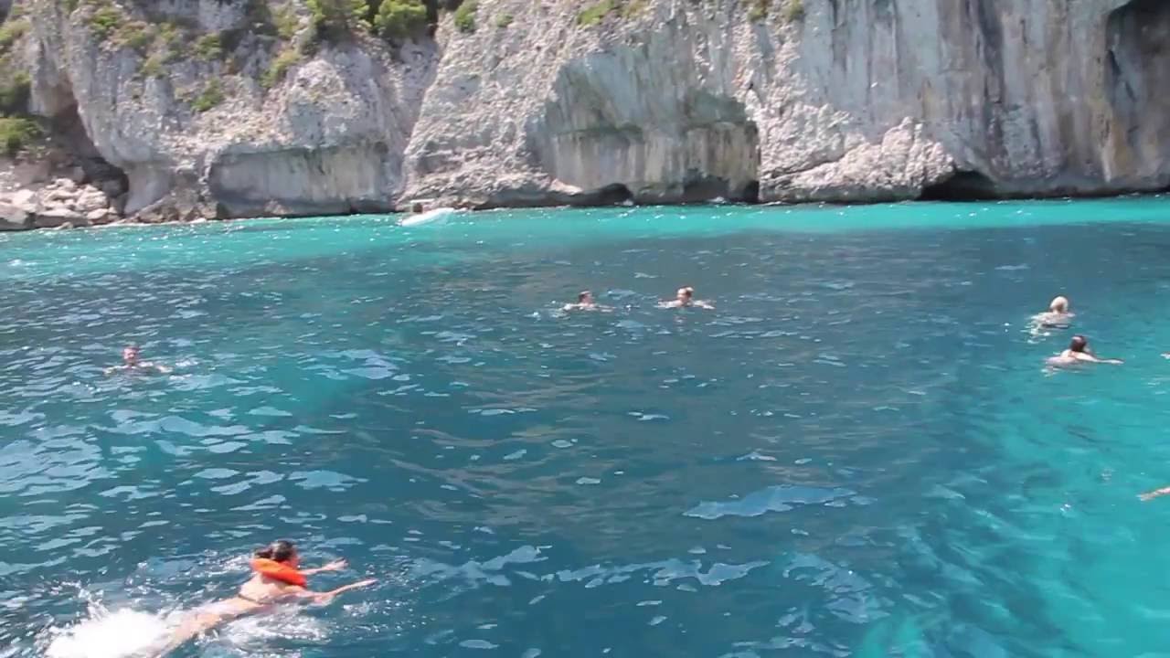Half-Day Boat Tour and Capri Swim from Sorrento