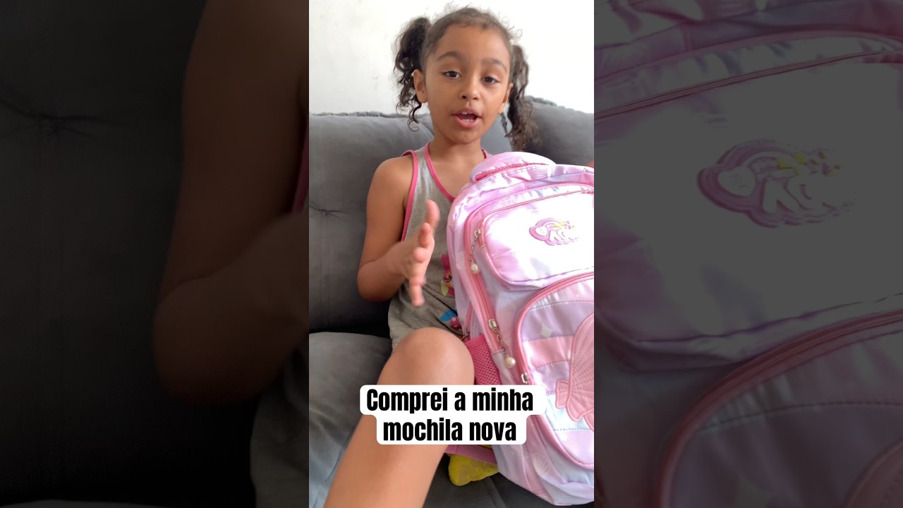Material escolar parte 1 Mochila nova #materialescolar #mochilainfantil #escola