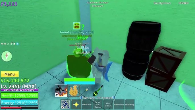 Find a Mythical in Massion Third Sea (blox fruit) 