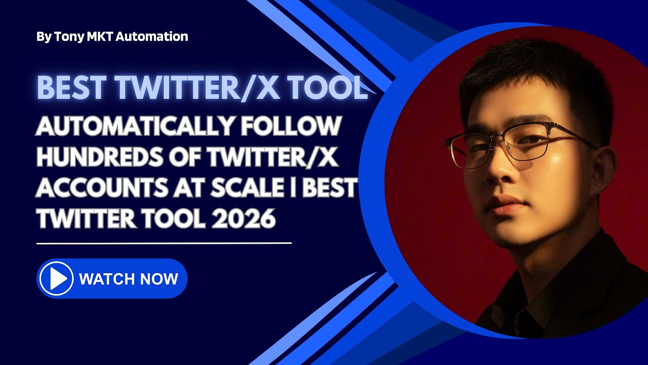 Automatically Follow Hundreds of Twitter/X Accounts at Scale | Smart Growth Automation