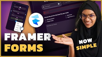 Create Your CUSTOM FORM in FRAMER with Input Field Component
