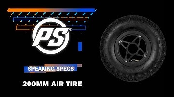 Powerslide Nordic 200mm air tires - Speaking Specs