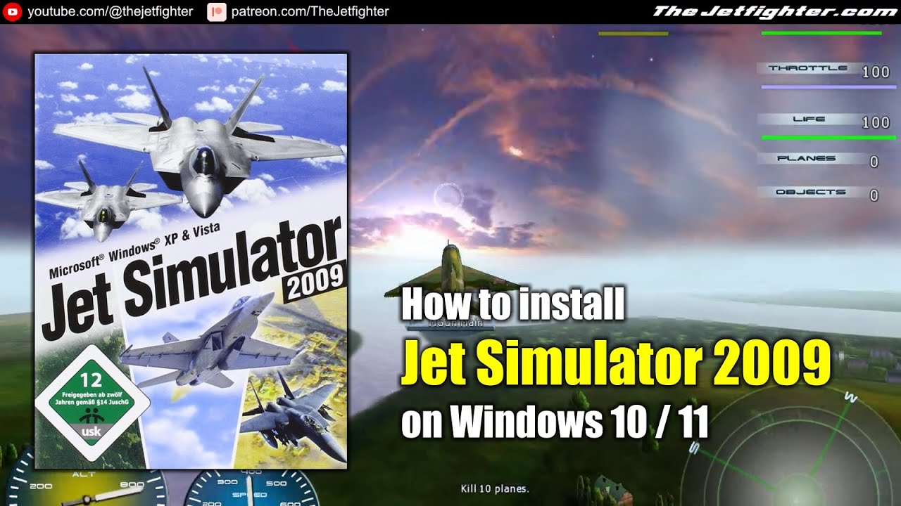Simulated Window Jet How to install Jet Simulator 2009 on Windows 10 or Windows 11 - YouTube