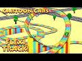 FLEXi-TRACK! - Cartoon Cars - Cartoons for Kids!