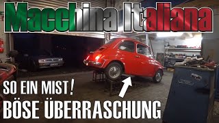 Fiat 500L 110F: RUST DAMAGE - Is the car just a fake? & Hubcap refurbishment on the Bluebird [SOO...
