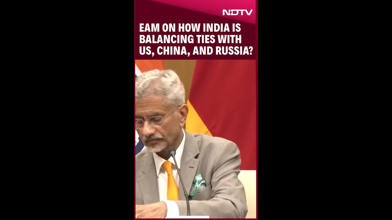 S Jaishankar Latest Interview | EAM Jaishankar On How India Is Balancing Ties With US, China, Russia