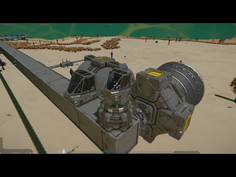 Видео: Запуск в космос крутилкой. Space Engineers.