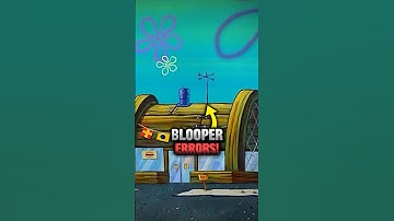 SpongeBob Editing Goofs That Still Has Fans Confused! 🤪 #spongebob #mistakes #shorts