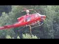 Huey Bell 212 und Bell 412 Waldbrand Bad Schandau