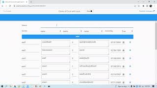 Converting 5 minute Anvil CRUD prototype to production, using data table functions on the server Profile