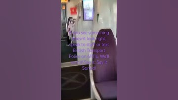 Heathrow Express Class 387 BTP 61016  announcement