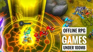 Top 5 Best offline RPG games for Android under 100mb screenshot 5